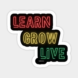 Learn Grow Live Sticker